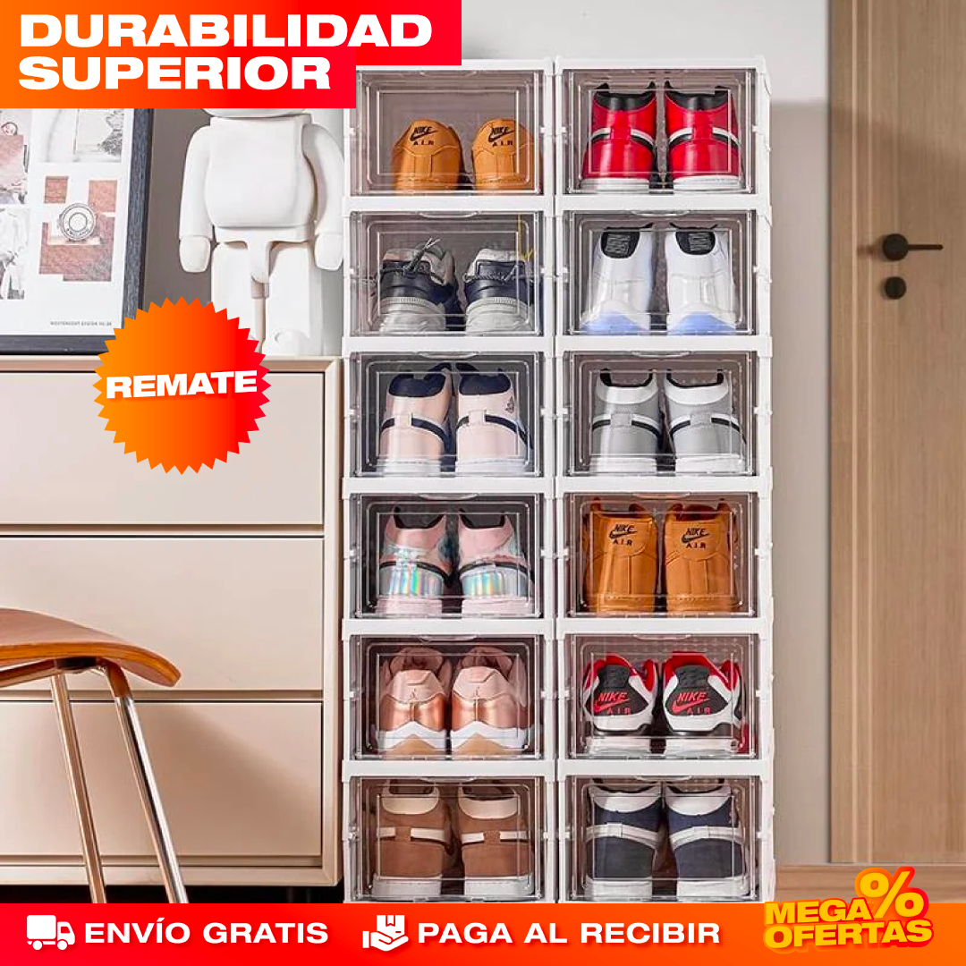Zapatero Plegable de 6 Niveles