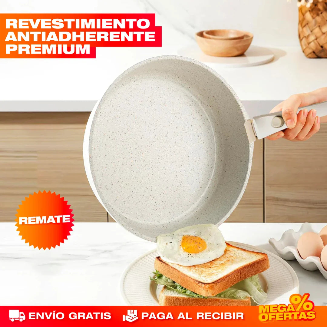 Set de Ollas de Cerámica Premium – 17 Piezas