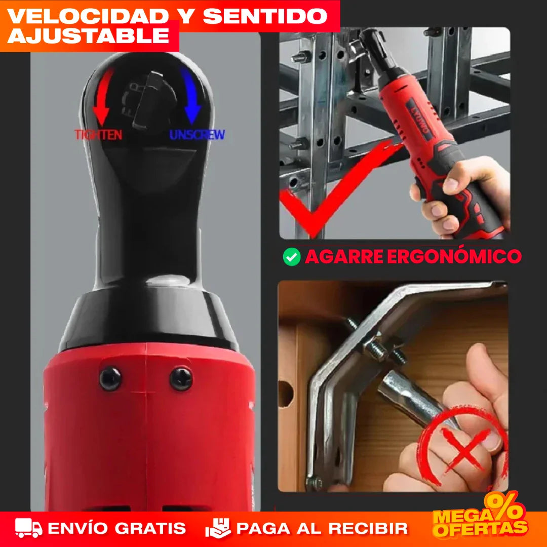 Llave Eléctrica de Trinquete