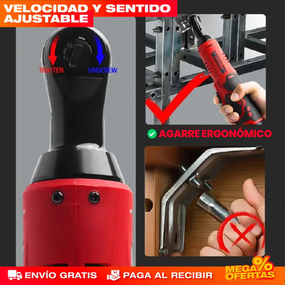 Llave Eléctrica de Trinquete