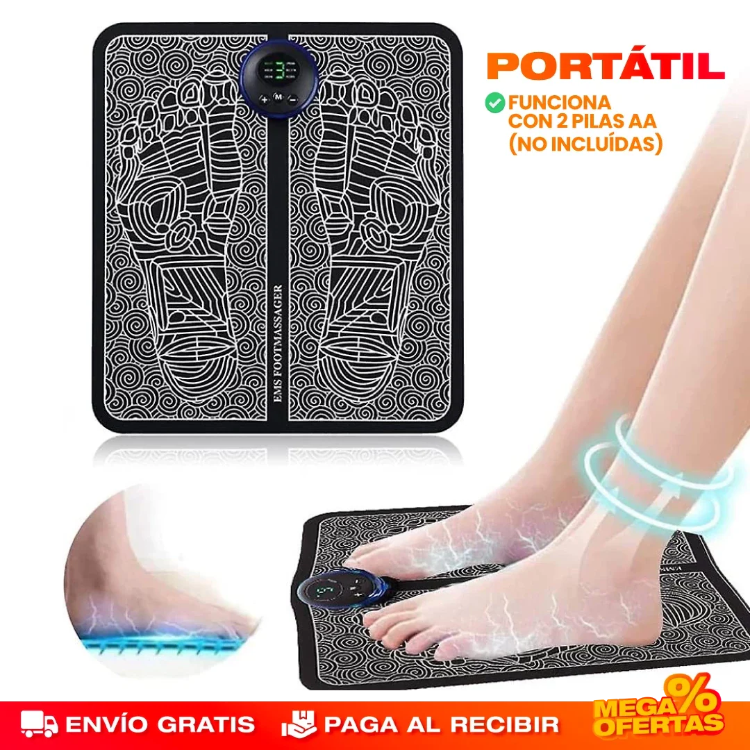 Masajeador EMS Eléctrico para Gimnasia de Pies