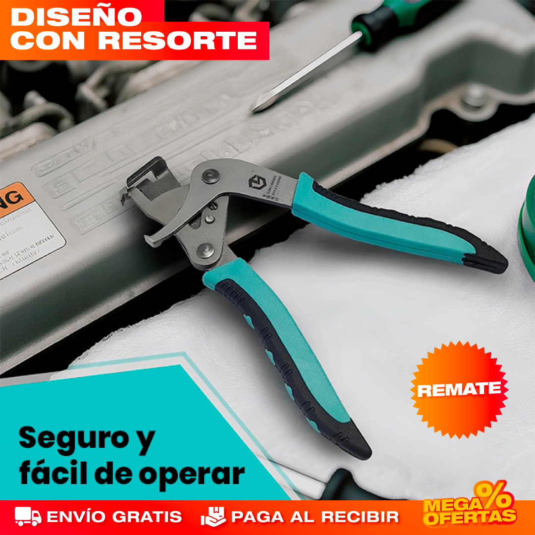 Alicate Removedor de Clips para Carro + 50 Clips