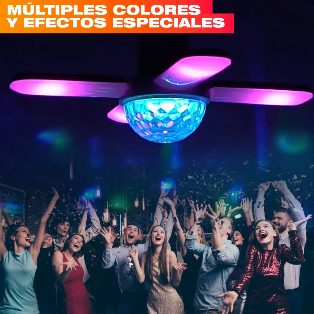 Bombilla LED Colorida y Parlante Bluetooth