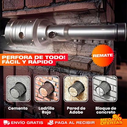 Brocas de Sierra para Concreto – Set 5 Piezas