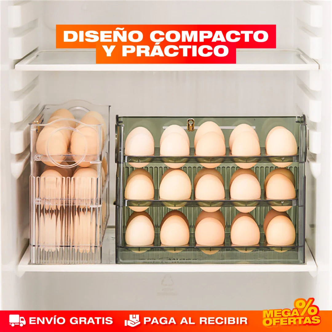 Canasta Organizadora de Huevos Premium