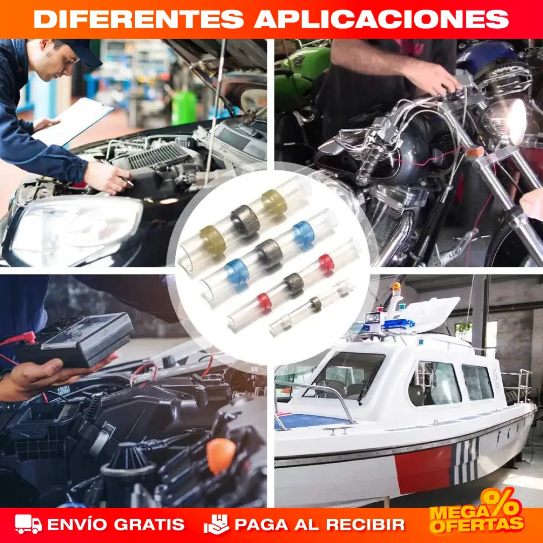 Conectores de Cables Térmicos – Kit x100