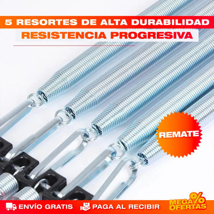 Ejercitador Multifuncional de Resortes de Resistencia