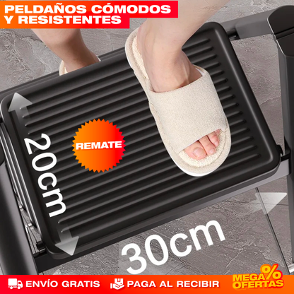 Escalera Plegable de 4 Pasos