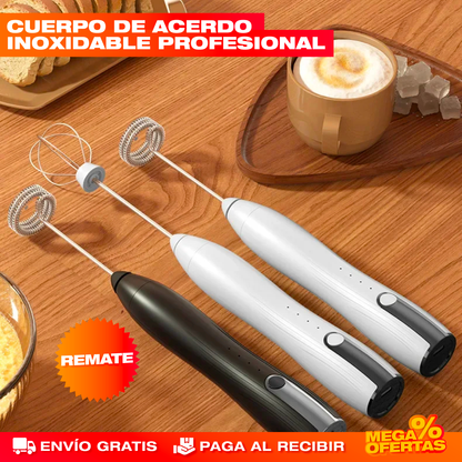 Espumador de Leche 3 en 1 con Base