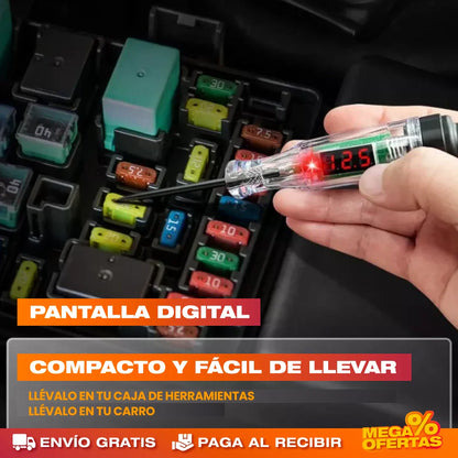 Lápiz Probador de Voltaje con Pantalla Digital
