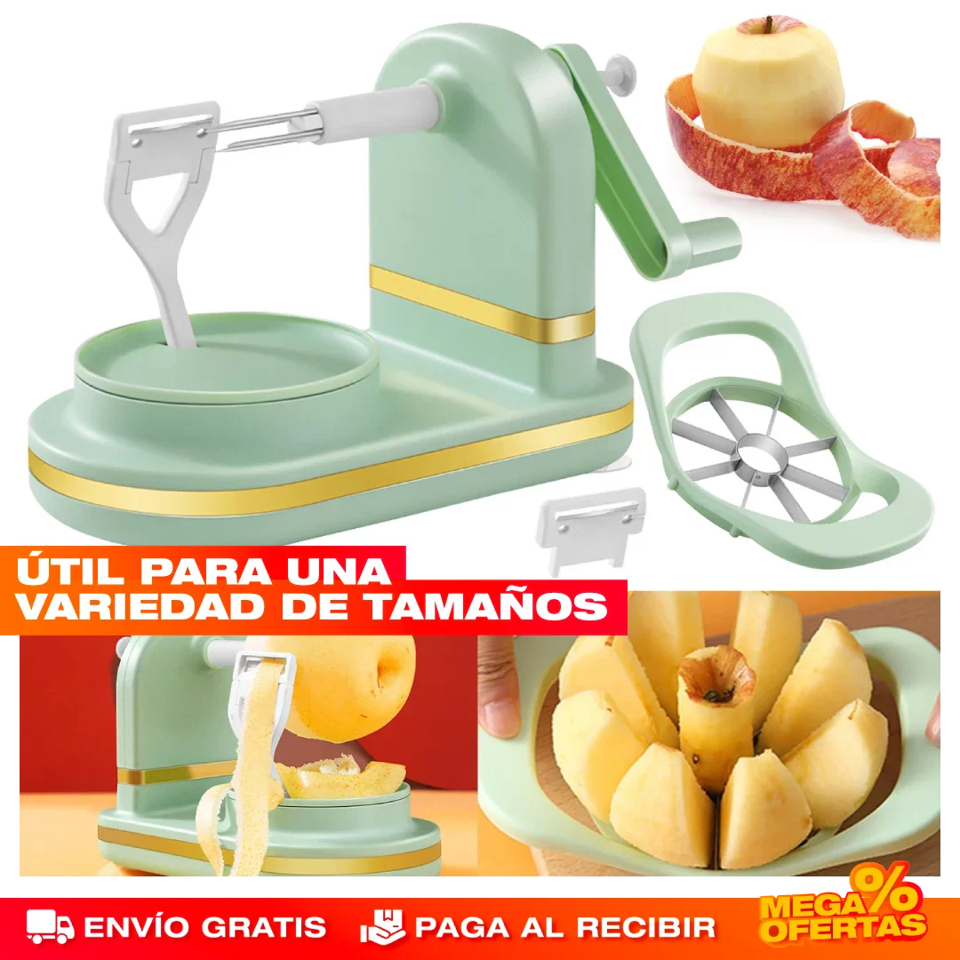Pelador de Frutas Giratorio 360°