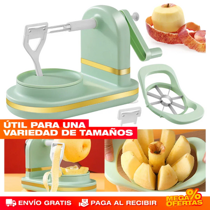 Pelador de Frutas Giratorio 360°