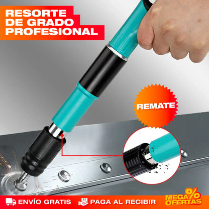 Pistola de Clavos de Acero + Kit 60 Remaches