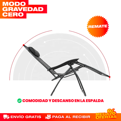 Silla Reclinable de Gravedad Cero