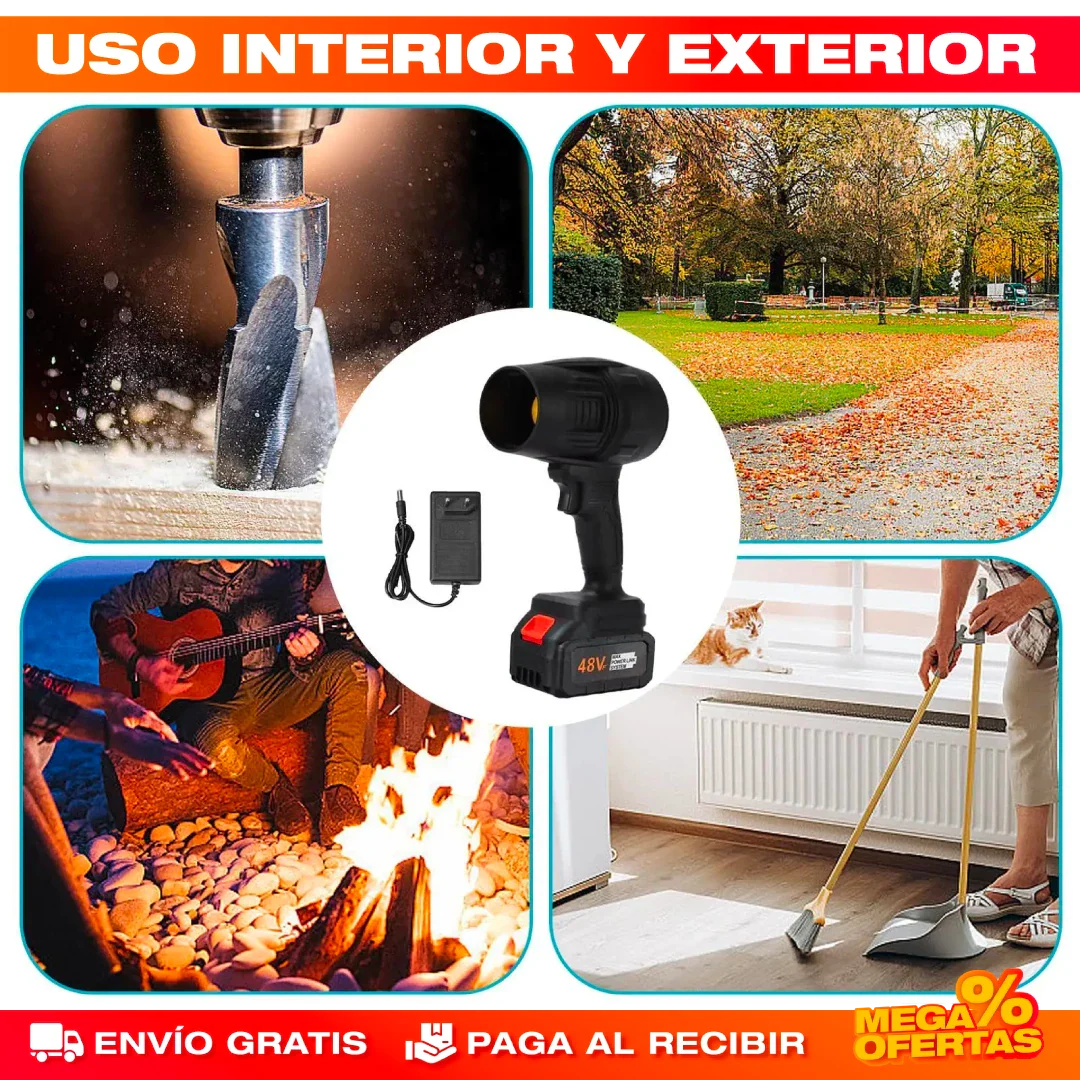 Soplador Inalámbrico Turbo