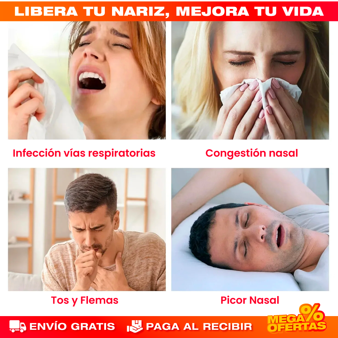 Tiras Nasales Magnéticas Antirronquidos y Deportivas – Promo 2x1