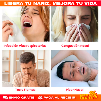 Tiras Nasales Magnéticas Antirronquidos y Deportivas – Promo 2x1