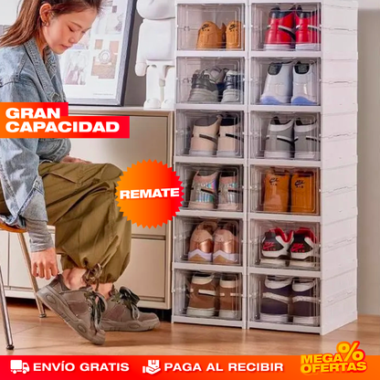 Zapatero Plegable de 6 Niveles