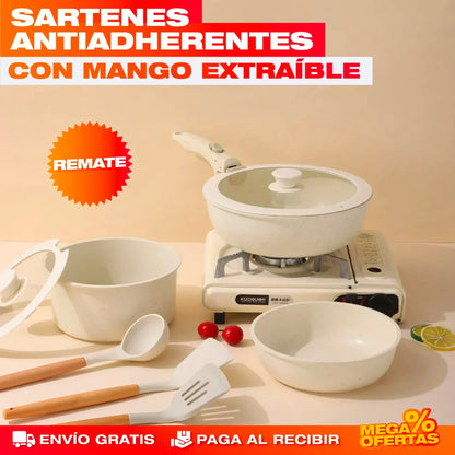 Set de Ollas de Cerámica Premium – 17 Piezas