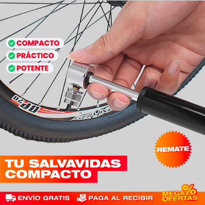 Kit Mini Inflador de Neumáticos