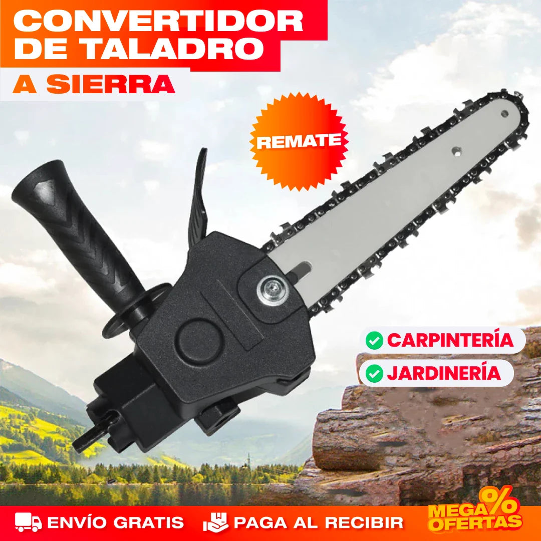Adaptador Convertidor de Taladro a Sierra