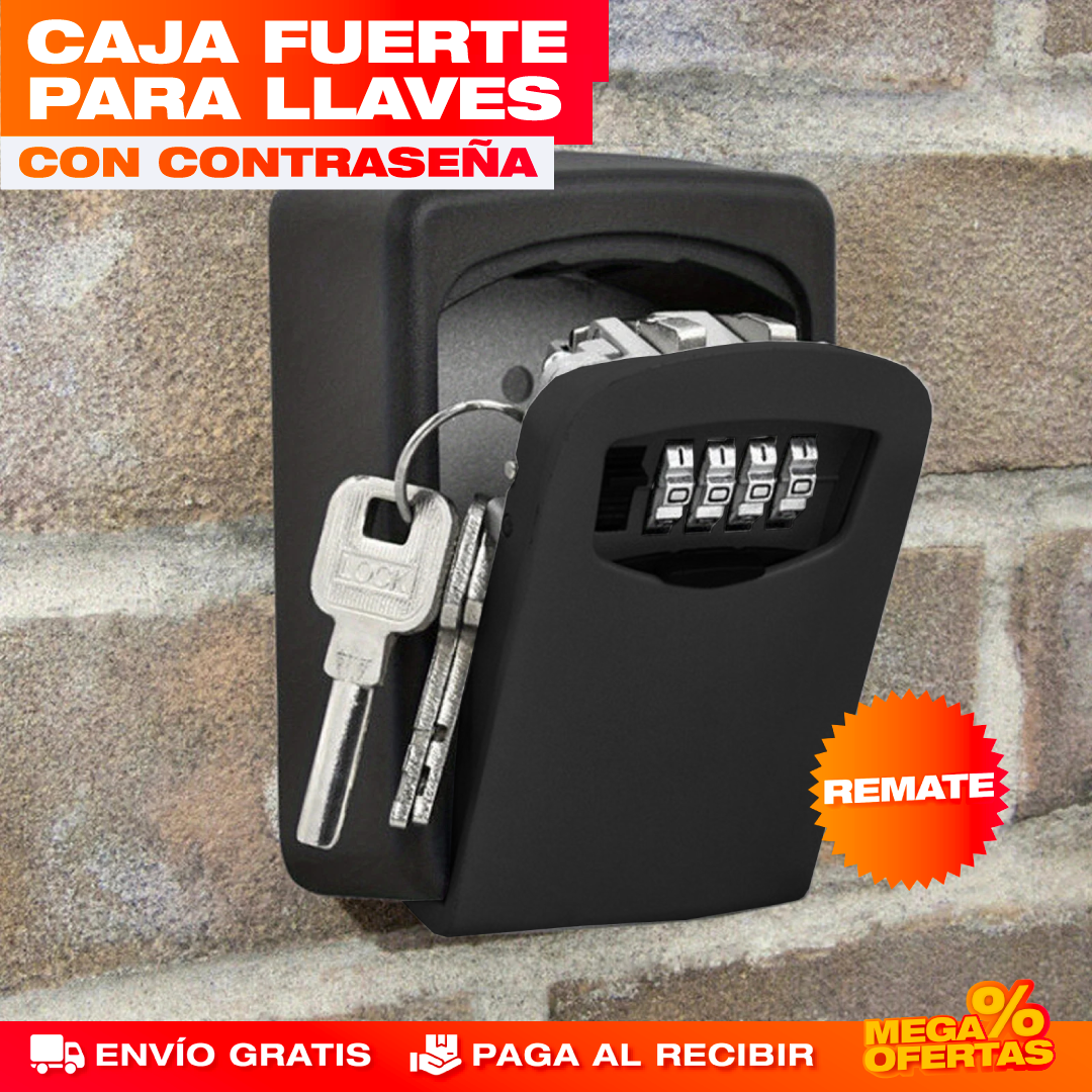 Caja Fuerte para Llaves con Contraseña