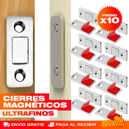Cierres Magnéticos Ultrafinos – Set x10