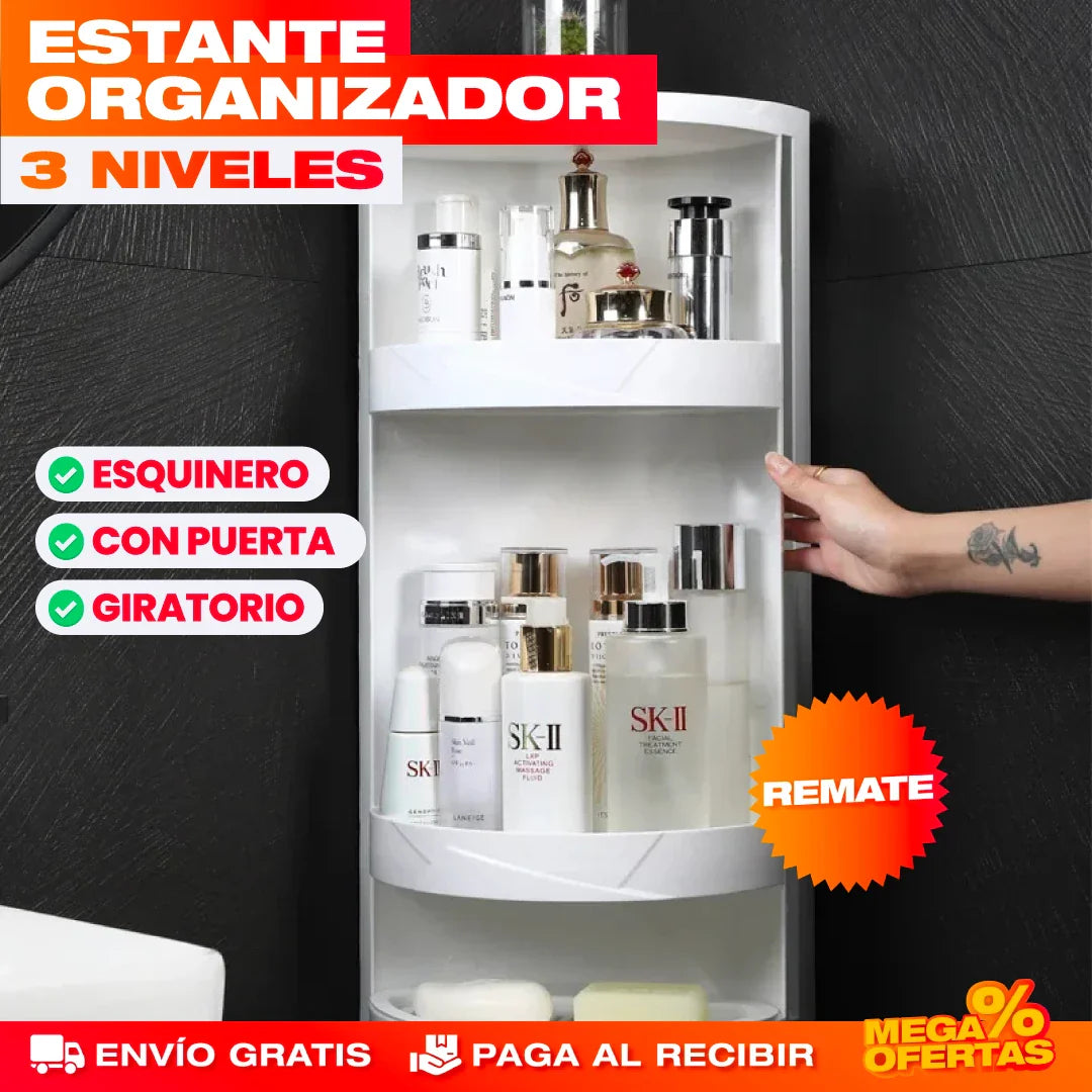 Esquinero Organizador Giratorio 360° – Promo Liquidación