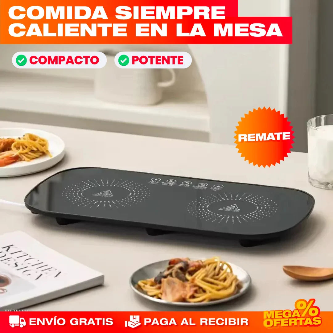 Bandeja Calefactora Eléctrica para Servir