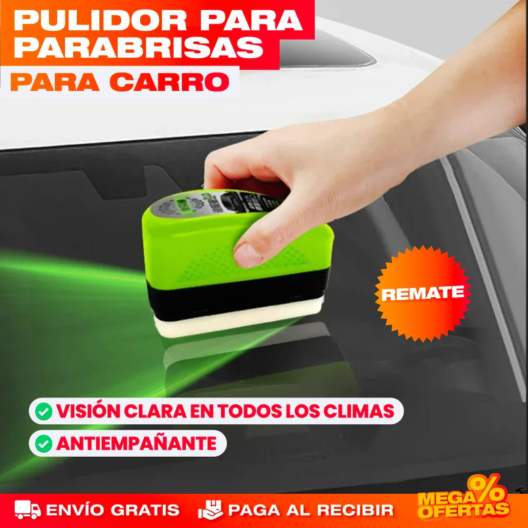 Limpiador de Vidrios para Carro Antiempañante