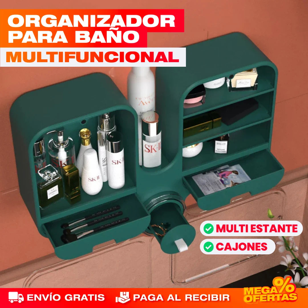 Organizador de Cosméticos para Baño