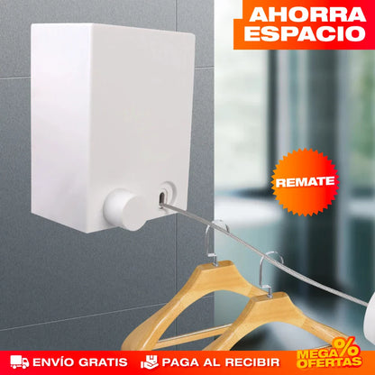 FlexiTend Pro® – Tendedero Retráctil de 4 Metros