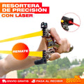 Resortera de Precisión con Láser