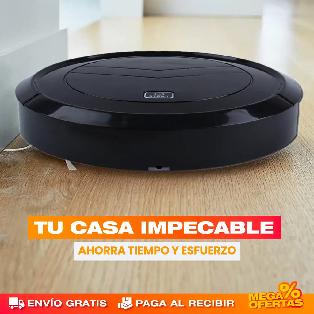 Robot Aspiradora Inteligente – Recargable USB