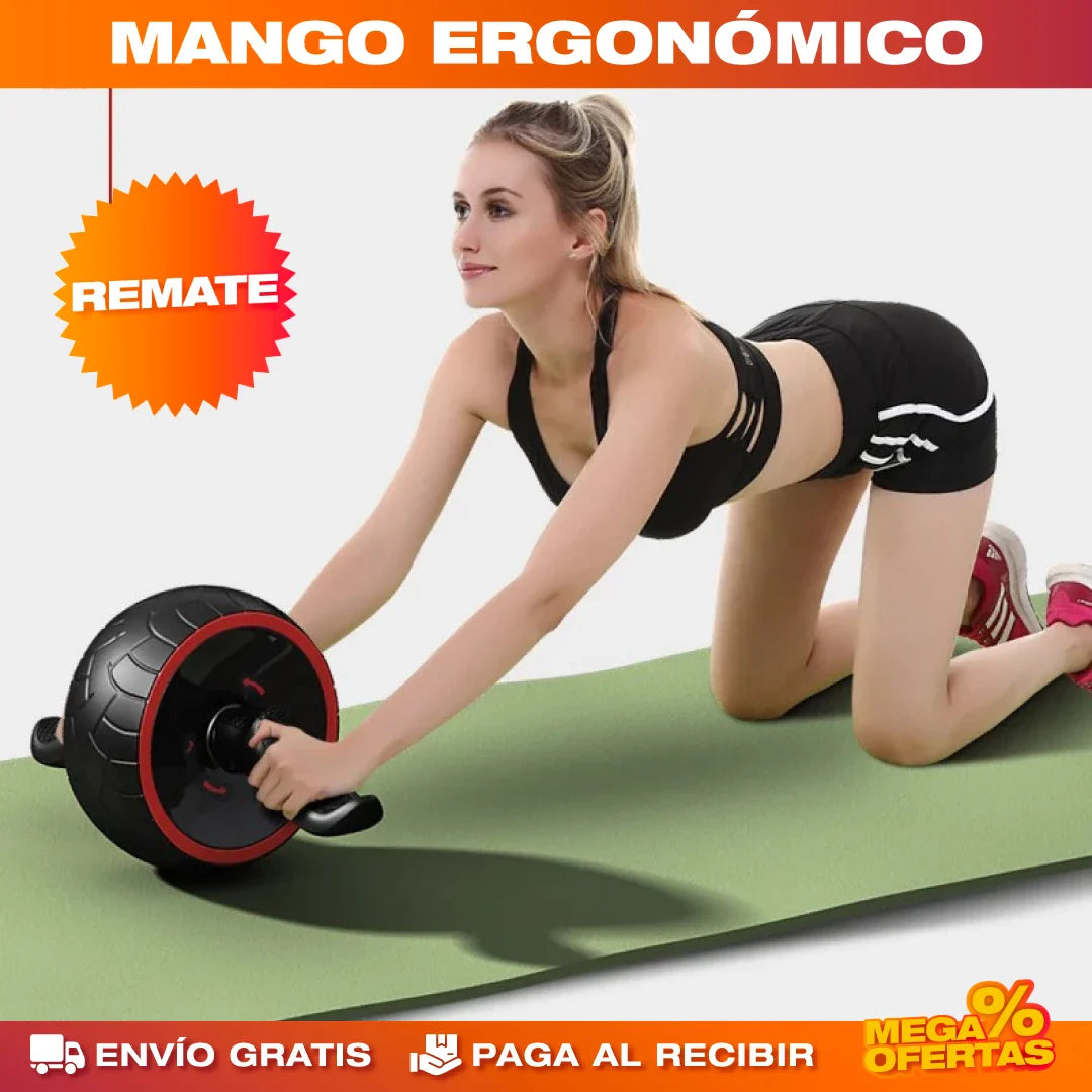 Rueda Abdominales Rebote Automático