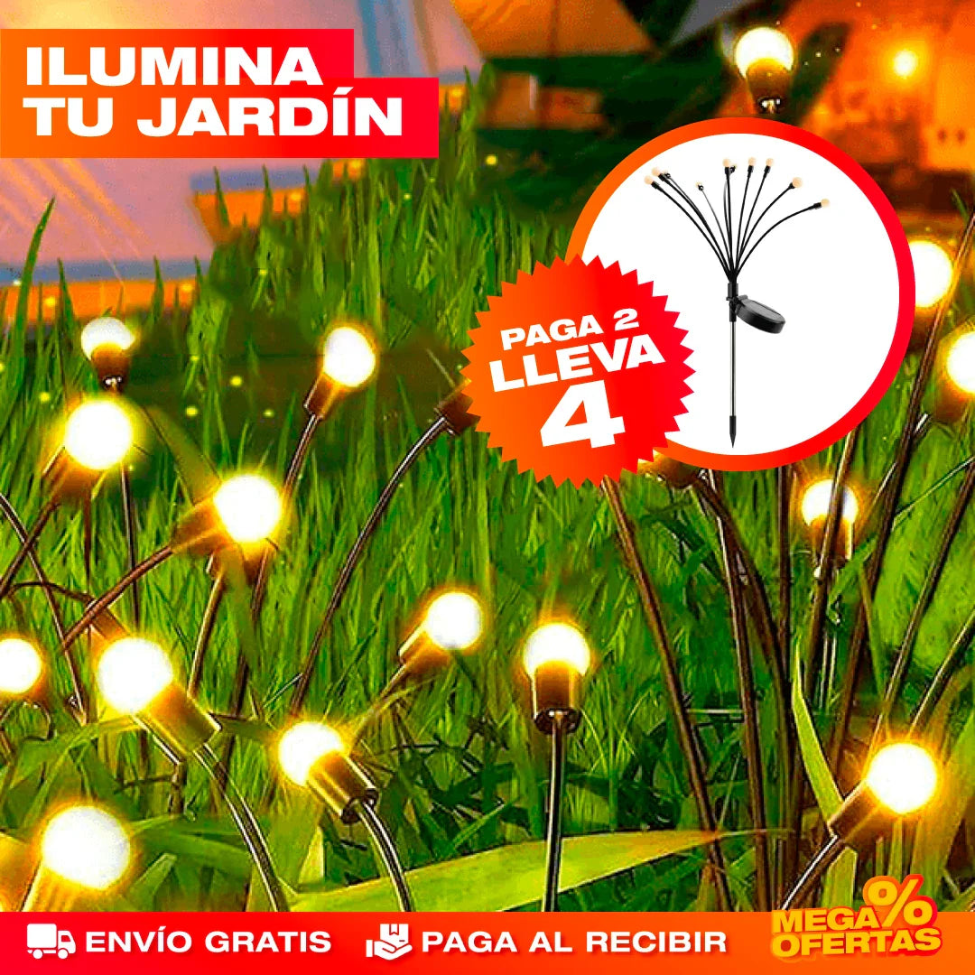 Cajas Luces LED Solares de Luciérnagas – Promo 2x1