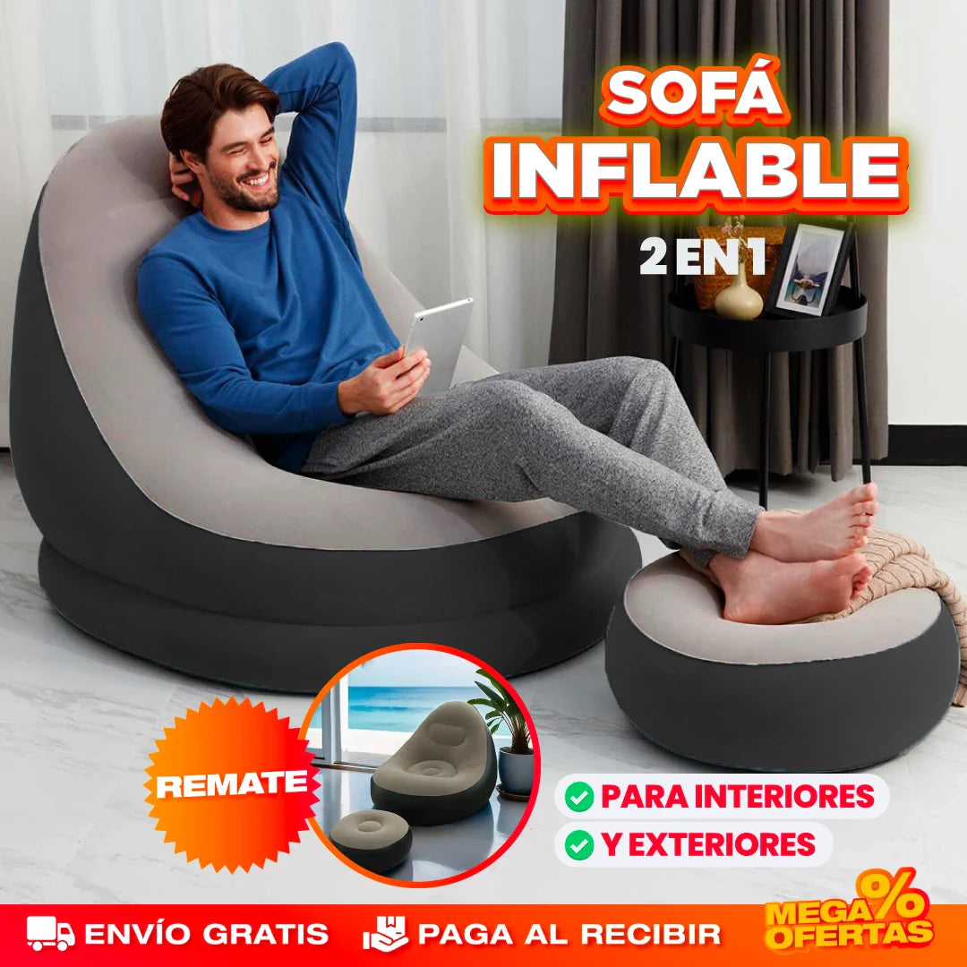 Sofá Inflable 2 en 1