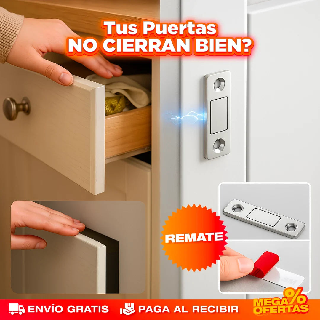 Cierres Magnéticos Ultrafinos – Set x10