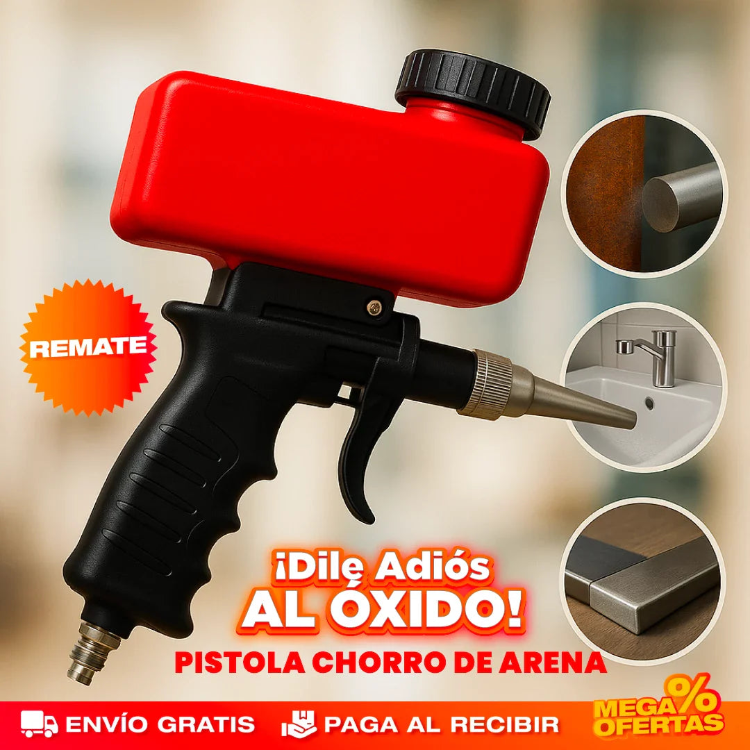 Pistola de Chorro de Arena Neumática