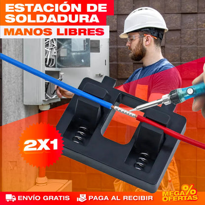 Estación de Soldadura Manos Libres – Promo 2x1