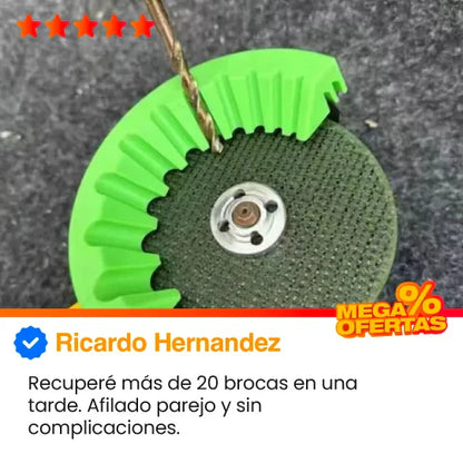 Afilador de Brocas Portátil